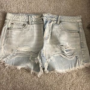 American Eagle Tomgirl Shortie Jean Shorts